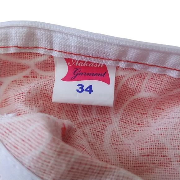 Aakash Dress Floral Red White XS - Picture 7 of 8